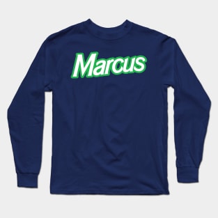 Hi Marcus - Green Long Sleeve T-Shirt